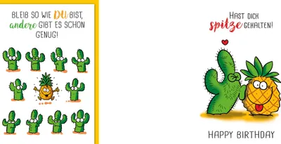Produktbild von Geburtstag - Glückwunschkarte im Format 11,5 x 17 cm mit Umschlag