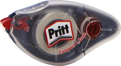 Zdjęcie produktu dla Pritt Compact Roller 4,2 mm x 8,5 m (pack.10) taśma korekcyjna 8,5 m przezroczysta 10 szt