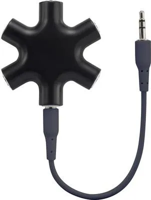 Immagine prodotto di SpeaKa Professional SP-7870556 Cavo interfaccia/adattatore di genere 3,5 5x 3,5 Nero (SP-7870556)