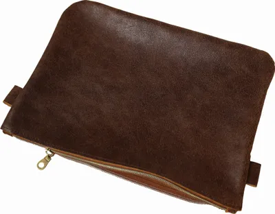 Produktbild von Banktasche, Geldtasche, Dokumententasche echt Leder - ca. 17x25 cm | Vintage Style aus Deutscher Produktion | in 2 Größen