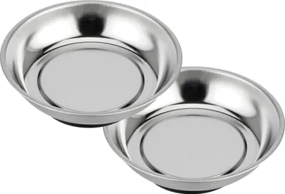 Produktbild von 2er Pack I Magnetschale 100mm mit Gummifuß