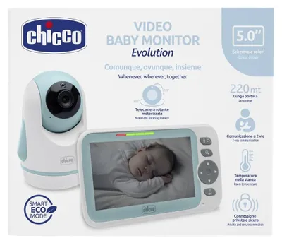 Image de Chicco Video Babyphone Evolution - Caméra pivotante pour enfants