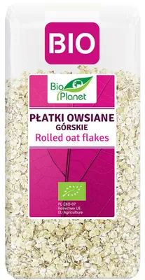 PŁATKI OWSIANE GÓRSKIE BIO 300 g - BIO PLANET