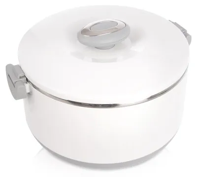 Obrázek produktu pro Termoska na oběd, ocel, bílá, TERMO, 4,2 l
