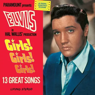 Obrázek produktu pro Elvis Presley - Girls! Girls! Girls! (Limited Edition) (Solid Red Coloured) (180 g) (LP)
