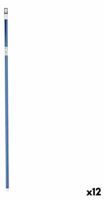 Immagine prodotto di Manico di scopa 2,3 x 130 x 2,3 cm metallo blu (12 pezzi)