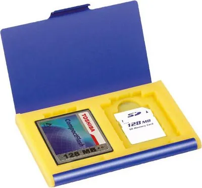 Zdjęcie produktu dla Dörr 901030, 2 kart(y), Memory Stick (MS), MMC, MS PRO Duo, SD, xD, Niebieski, Żółty, 1 szt.