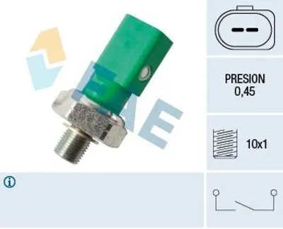 Produktbild von FAE 12832 Öldruckschalter Öldrucksensor für VW Golf VII Schrägheck (5G1, BQ1, BE1, BE2) Polo Schrägheck (6R1, 6C1) Passat Variant (3G5, CB5) für AUDI
