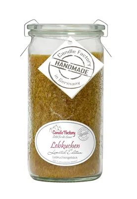Produktbild von Candle Factory Mini Jumbo Lebkuchen Limited Edition Duftkerze Dekokerze 307915