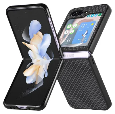 Image de Étui, coque, housse et accessoires pour Samsung Galaxy Z Flip5 5G Carbon - Neuf