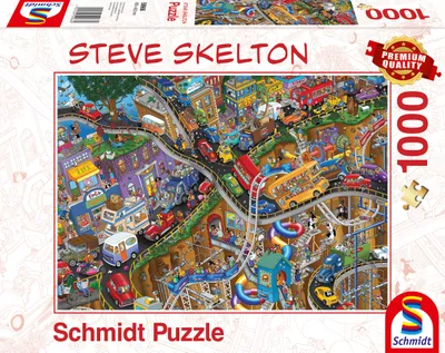 Produktbild von Alles in Bewegung Puzzle 1000T