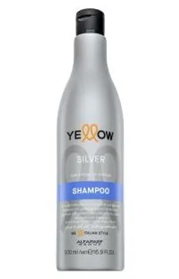 Image de Alfaparf Milano Yellow Silver Shampooing shampooing neutralisant pour les cheveux blonds platine et gris 500 ml