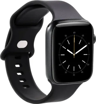 Produktbild von GEAR Armband Silikon SCHWARZ Apple Watch 38/40/41