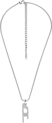 Produktbild von Halsketten   Mit Anhӓnger Diesel Silber Von 50 cm bis 70 cm  Kollektion D Logo - mann