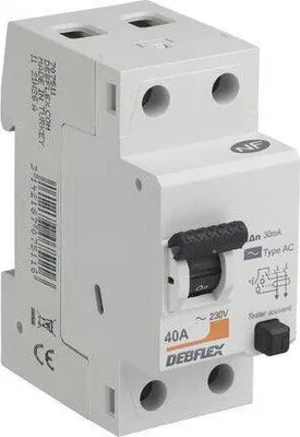 Image de Interrupteur différentiel DEBFLEX 40 A type AC