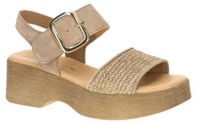 Produktbild von Gabor 84.526 Damen Sandalette - Riemchen Sandalen beige NEU