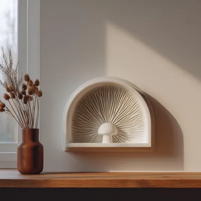 Pilz-Wandnische mit Ablage – Decords Wandregal, Produktansicht 1