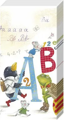 Produktbild von 10 Taschentücher ABC in School Einschulung Schulanfang