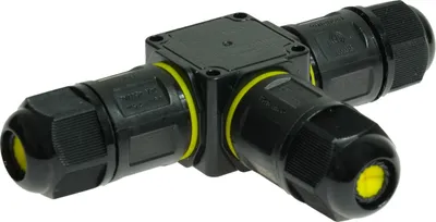 Produktbild von Wasserdicht Verteilerdose Hermetischer Abzweigdose Kabelmuffe Kabelverbinder IP68 3-polig