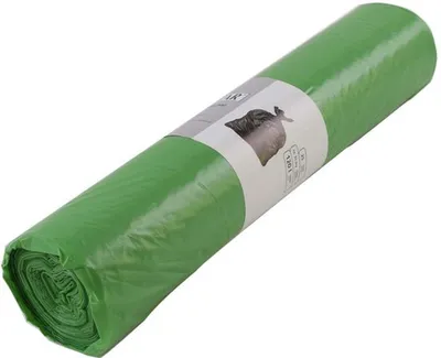 Produktbild von LDPE-Abfallsack 120l 33my Rolle VE=25 Stück grün