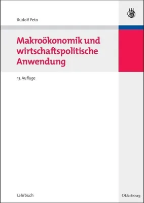 Produktbild von Makroökonomik und wirtschaftspolitische Anwendung