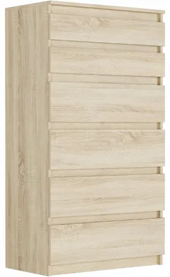 Obrázek produktu pro Komoda 70 cm 6 zásuvek skříňka FRAMIRE R-6 sonoma