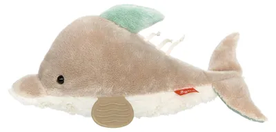 Productafbeelding van SIGIKID 43206 Actieve dolfijn, geel, geschikt voor meisjes en jongens van 0 tot 12 maanden