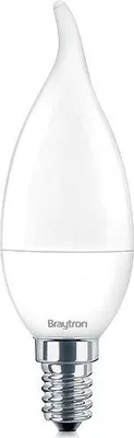 Produktbild von Braytron LED E14 Leuchtmittel 5W C37 3000K Warmweiß Kerzenform 450 Lumen