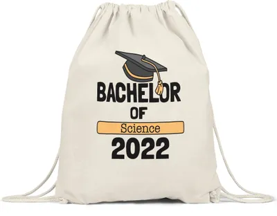 Produktbild von Bachelor of Science 2022 Turnbeutel Gymsack Studium Absolvent Abschluss Geschenk Bachelorabschluss Uni