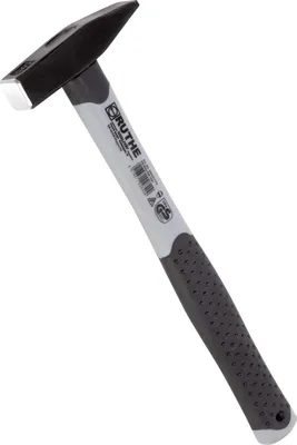 Produktbild von RUTHE Schlosserhammer 500g Deutsche Form mit Fiberglasstiel