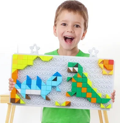 Immagine prodotto di MoFun 6606-4 Puzzle per bambini della serie Dinosauri fai-da-te