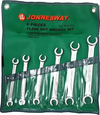 Produktbild von Jonnesway Bremsleitungsschlüssel 6-teiliger Satz Elem. W24106S