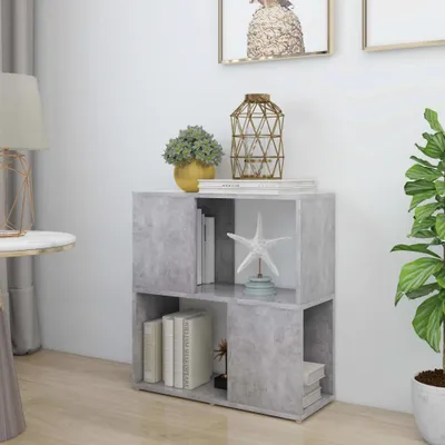 Produktbild von Design Möbel Bücherregal Betongrau 60x24x63 cm Holzwerkstoff - 2024 Neu