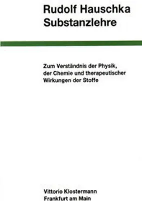 Produktbild von Substanzlehre