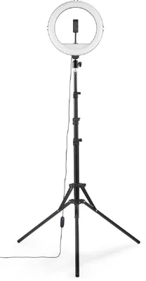 Produktbild von Hama SpotLight Steady 120 III LED-Ringleuchte f. Smartphone