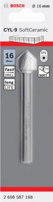 Productafbeelding van BOSCH 2608587168 BOSCH CYL-9 tegelboormachine, Ø 16 mm, 1 stuk.