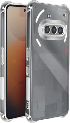 Produktbild von Avizar, Stoßfeste Flexible Hülle für Nothing Phone 3a Verstärkte Ecken, Transparent