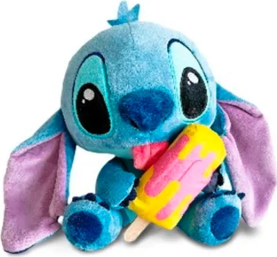 Obrázek produktu pro Simba plyšová hračka Disney Stitch s nanukovou tyčí 25cm 6315870517