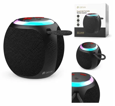 Zdjęcie produktu dla Devia głośnik Bluetooth Lite1 czarny