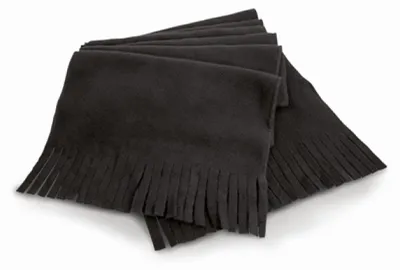 Produktbild von Result Winter Essentials R143X | Polartherm Tassel Scarf / Damen Winter Schal - Farbe: Black - Größe: 155 x 25 cm