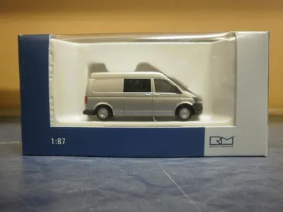 Produktbild von Rietze VW T6 Halbbus LR MD reflexsilber 11629