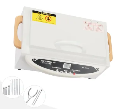 Produktbild von Heißluft-Sterilisator 300 W – 250 °C Desinfektion, Nagel- & Kosmetikwerkzeuge, Friseur, Beauty Salon, Trockene Hitze