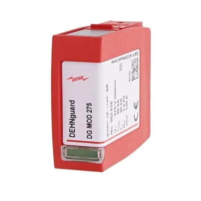Zdjęcie produktu dla Dehn 952010 DG MOD 275 Moduł ochrony przeciwprzepięciowej do rozdzielnicy 40 kA