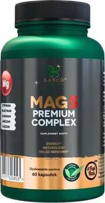 Obrázok produktu pre Mag5 Premium Complex, 60 kapsúl
