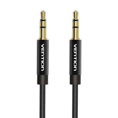 Immagine prodotto di Cavo audio intrecciato Vention BAGBF, 3,5 mm, 1 m, nero