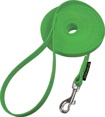 Produktbild von Schecker grüne Biothane® Schleppleine mit Handschlaufe Länge: 5 m / 13 mm