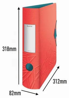 Produktbild von Leitz 11160020, A4, Lagerung, Hartschaumstoff, Rot, 500 Blätter, 80 g/m²