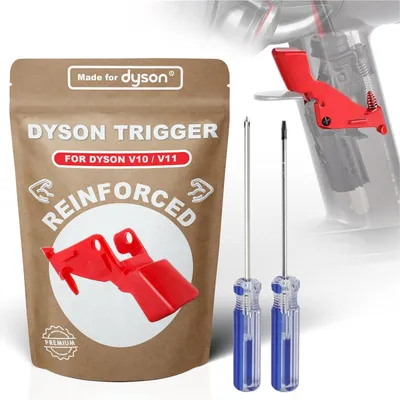 Produktbild von V11 V10 Schalter Verstärkt, Ersatzteile Trigger Reparieren Knopf für Dyson Staubsauger mit Schraubenzieher