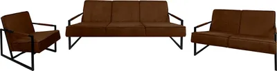 Produktbild von home24 Polstergarnitur (3-2-1) - Microfaser