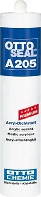 Produktbild von Otto-Chemie Ottoseal Premium-Acryl-Dichtstoff A205 580ml C01 Weiß